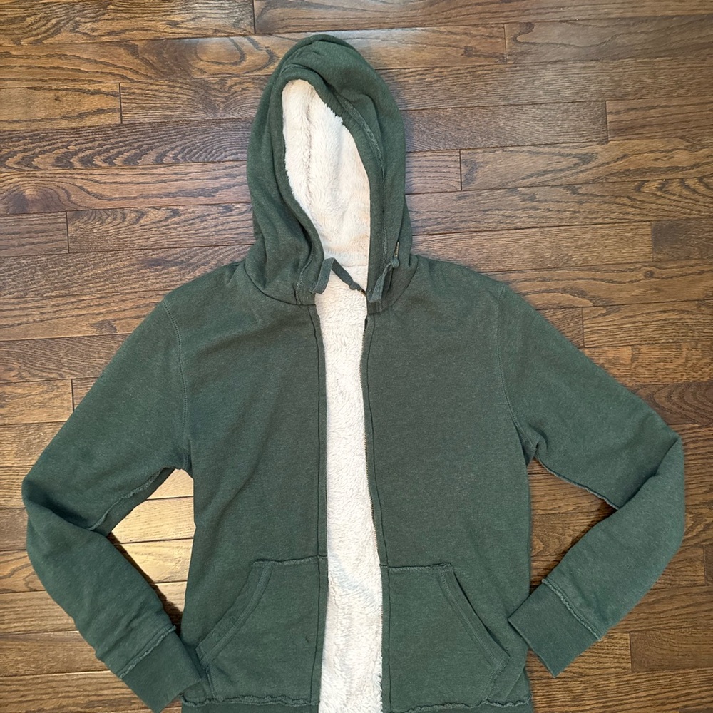 Butter Green and Cream Sweatshirt